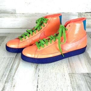 Nike Mens 9.5 Blazer Mid Supreme Cassette Playa High Top Athletic Sneakers Shoes
